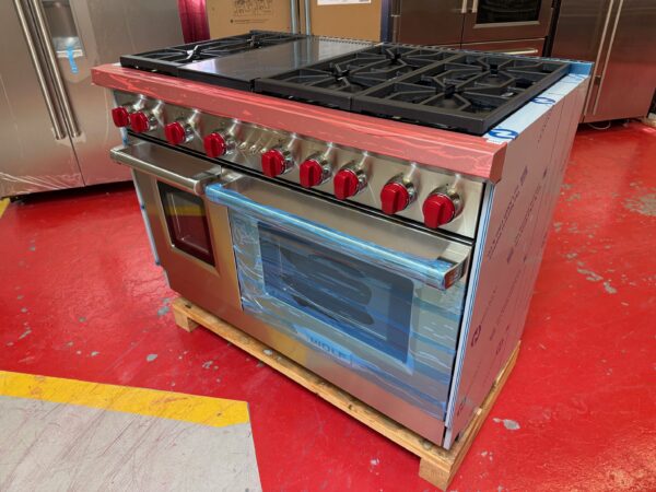 48'' Wolf Gas Range GR486G (Used) - Image 3