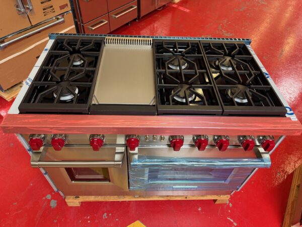 48'' Wolf Gas Range GR486G (Used) - Image 5