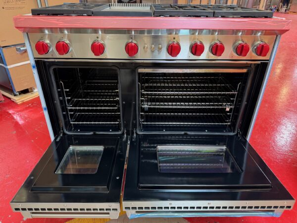 48'' Wolf Gas Range GR486G (Used) - Image 7