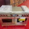 60'' Wolf Dual Fuel LP Range DF60650DGSPLP (New) - Image 4