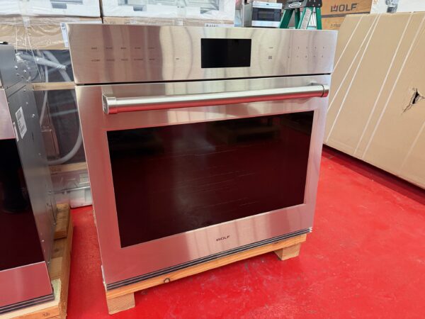 30” Wolf Single Wall Oven E Series SO3050PESP (New Showroom Model) - Image 3