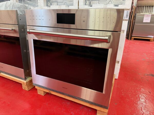 30” Wolf Single Wall Oven E Series SO3050PESP (New Showroom Model) - Image 2