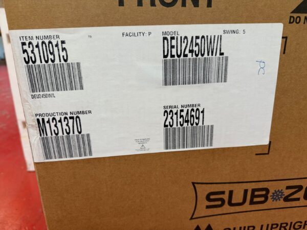 24” Subzero Under Counter Wine Storage Panel Ready DEU2450WL (New in box) - Image 5