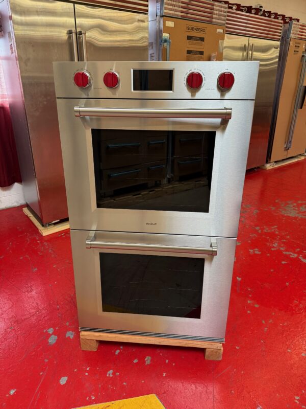 30'' Wolf M Series Double Wall Oven DO3050PMSP (New Showroom Model)