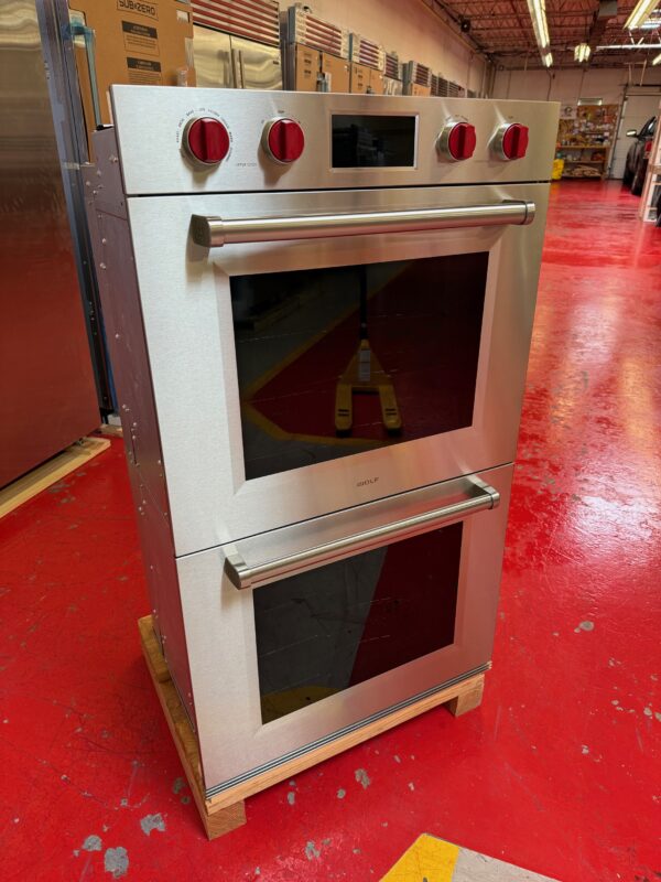 30'' Wolf M Series Double Wall Oven DO3050PMSP (New Showroom Model) - Image 4