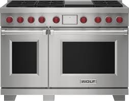 48” Wolf Dual Fuel Range DF486G (Used Natural Gas Only)