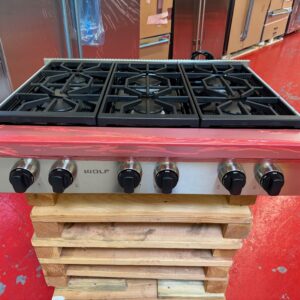 36” Wolf Propane Range Top SRT366LP (Used)
