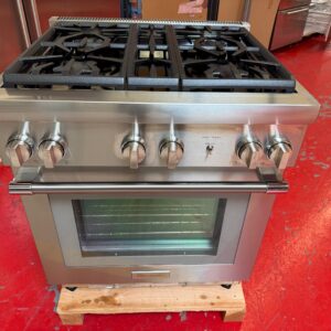 30'' Thermador Pro Harmony Gas Range PRG304WH (Used)