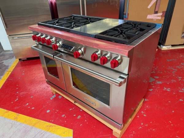 48'' Wolf Dual Fuel Range DF486C (Used) - Image 2