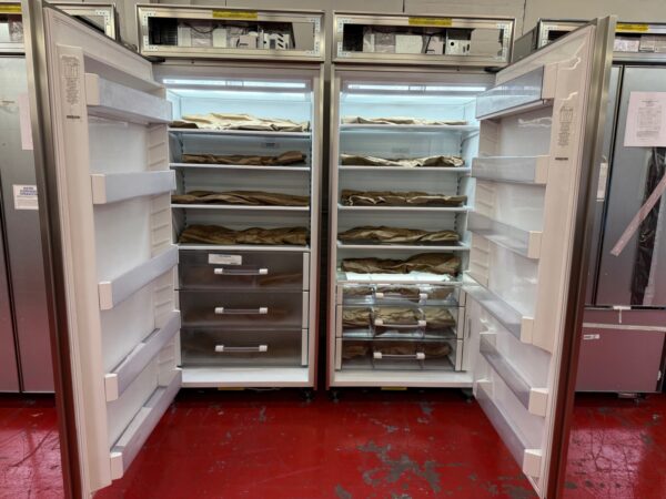 36'' Subzero Refrigerator BI36RORH & Freezer BI36FOLH Columns Panel Ready (Used 2020) - Image 5