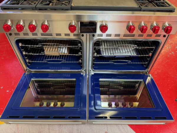 60'' Wolf M Series Dual Fuel Range DF60650DGSP (Used few years old) - Image 9