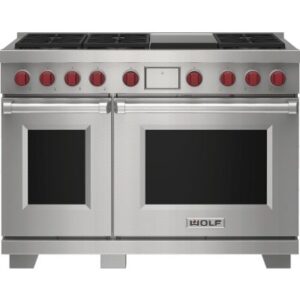 48'' Wolf M Series Dual Fuel LP Range DF48650GSPLP (Used)
