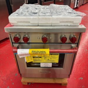 30” Wolf Gas Range GR304 (New Open Box)