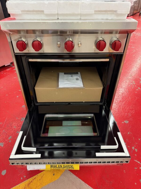 30” Wolf Gas Range GR304 (New Open Box) - Image 5