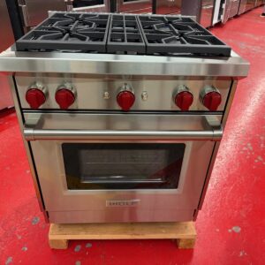 30” Wolf Gas Range GR304 (New Showroom Model)