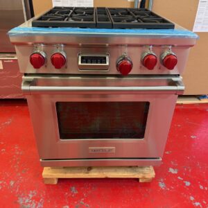 30” Wolf Dual Fuel Propane Range DF304LP (Used )