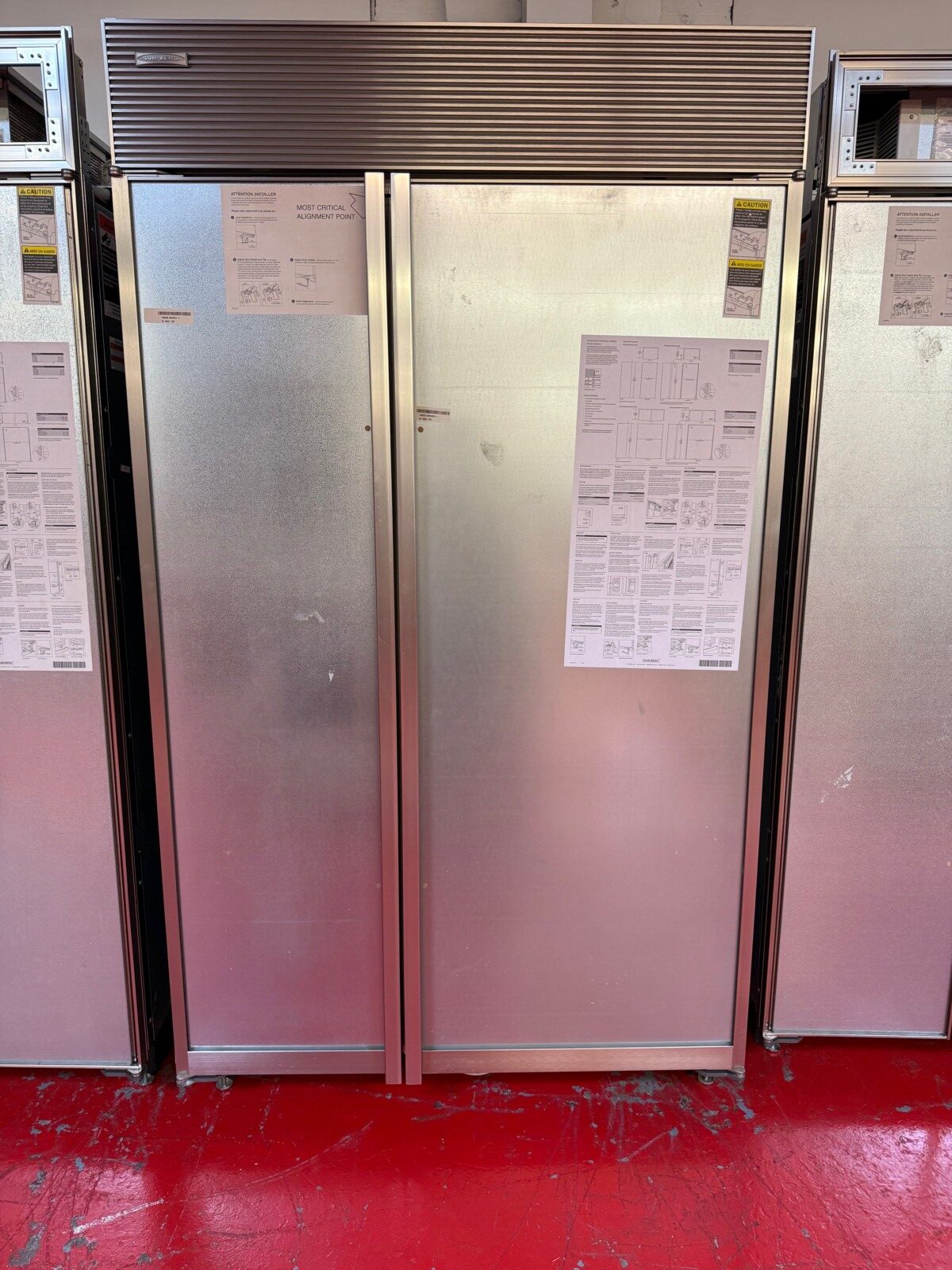 48'' Subzero Refrigerator Freezer Panel Ready BI48SO (Used 2016)