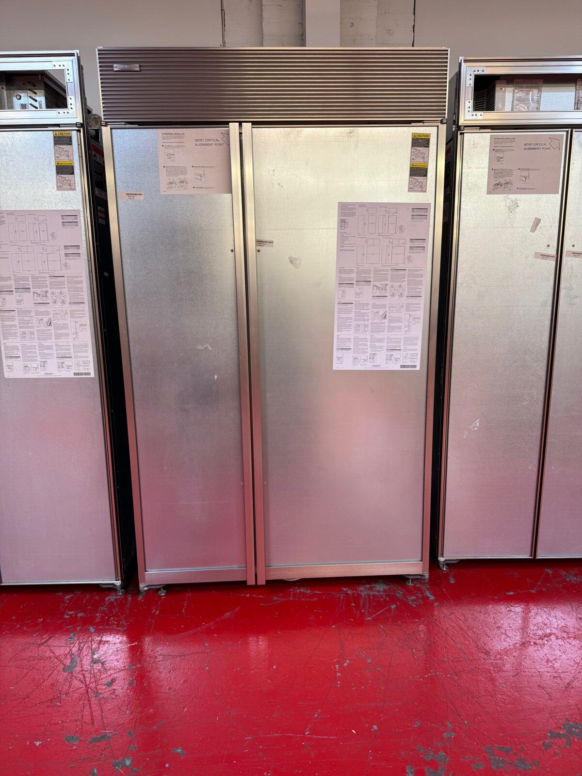 48'' Subzero Refrigerator Freezer Panel Ready BI48SO (Used 2016) - Image 2