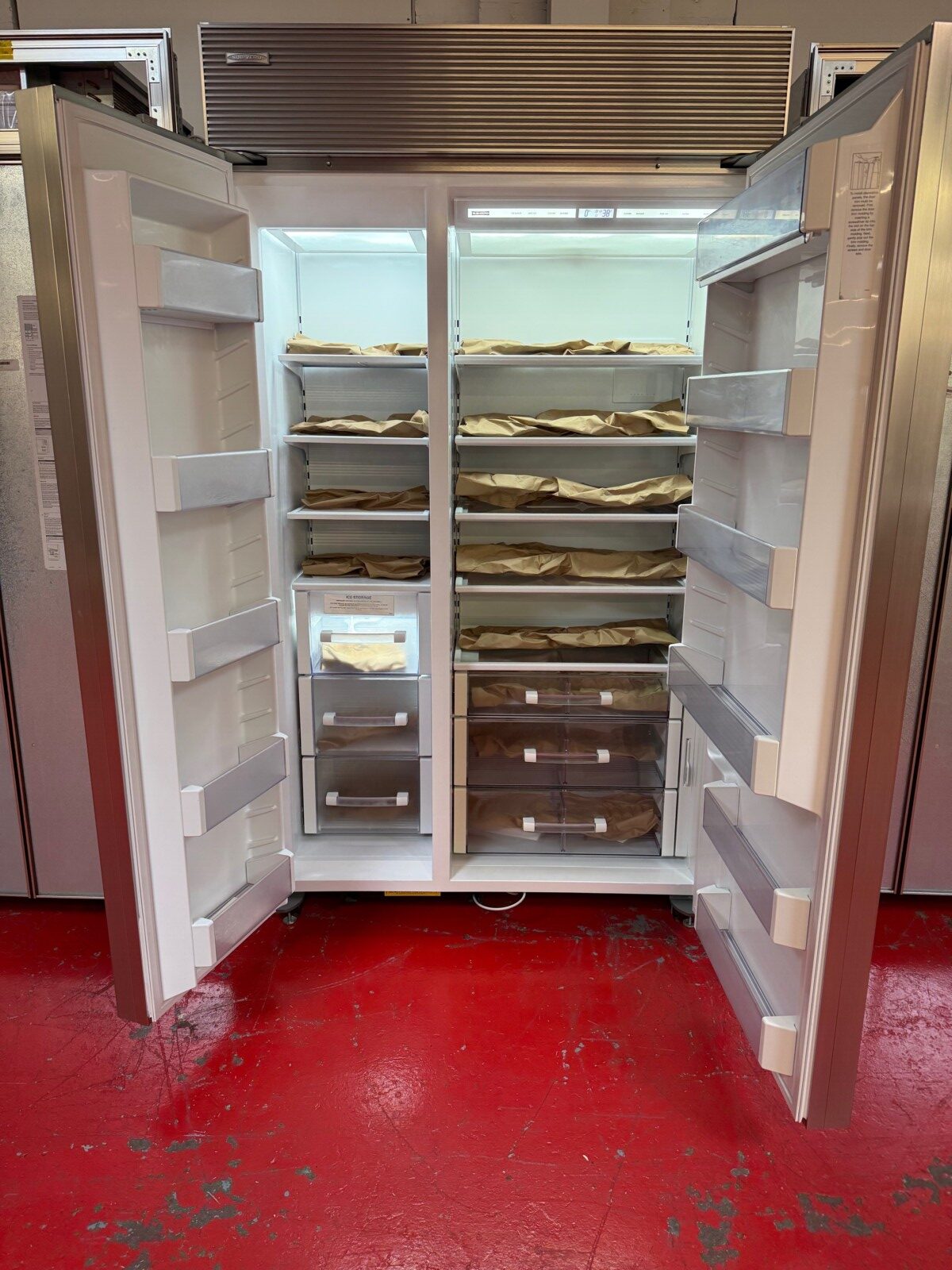 48'' Subzero Refrigerator Freezer Panel Ready BI48SO (Used 2016) - Image 5
