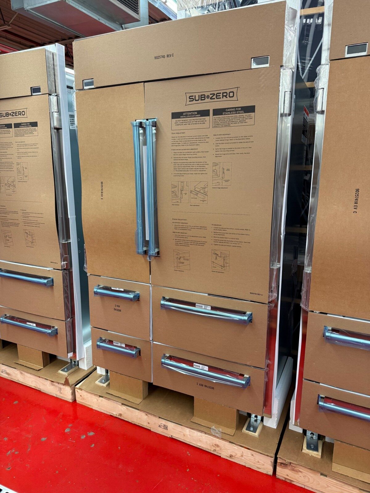 48” Subzero Refrigerator Freezer PRO4850 (New Factory 2nd) - Image 3