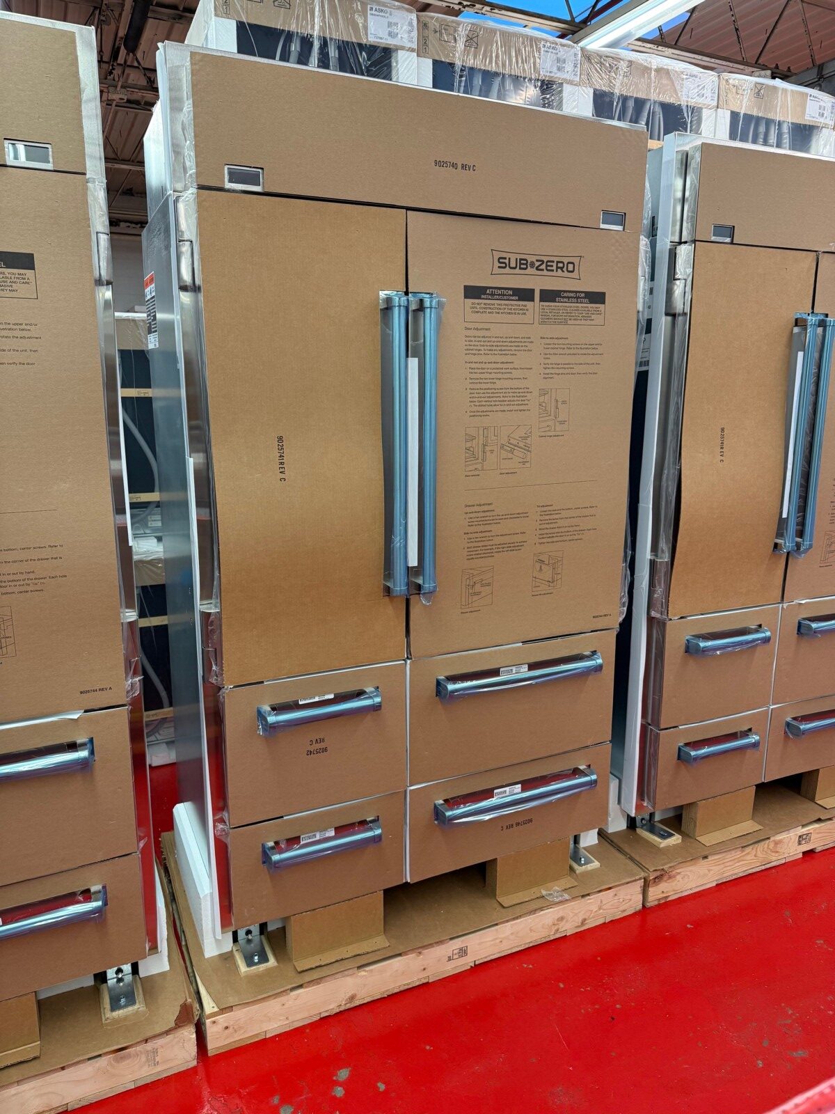 48” Subzero Refrigerator Freezer PRO4850 (New Factory 2nd) - Image 4