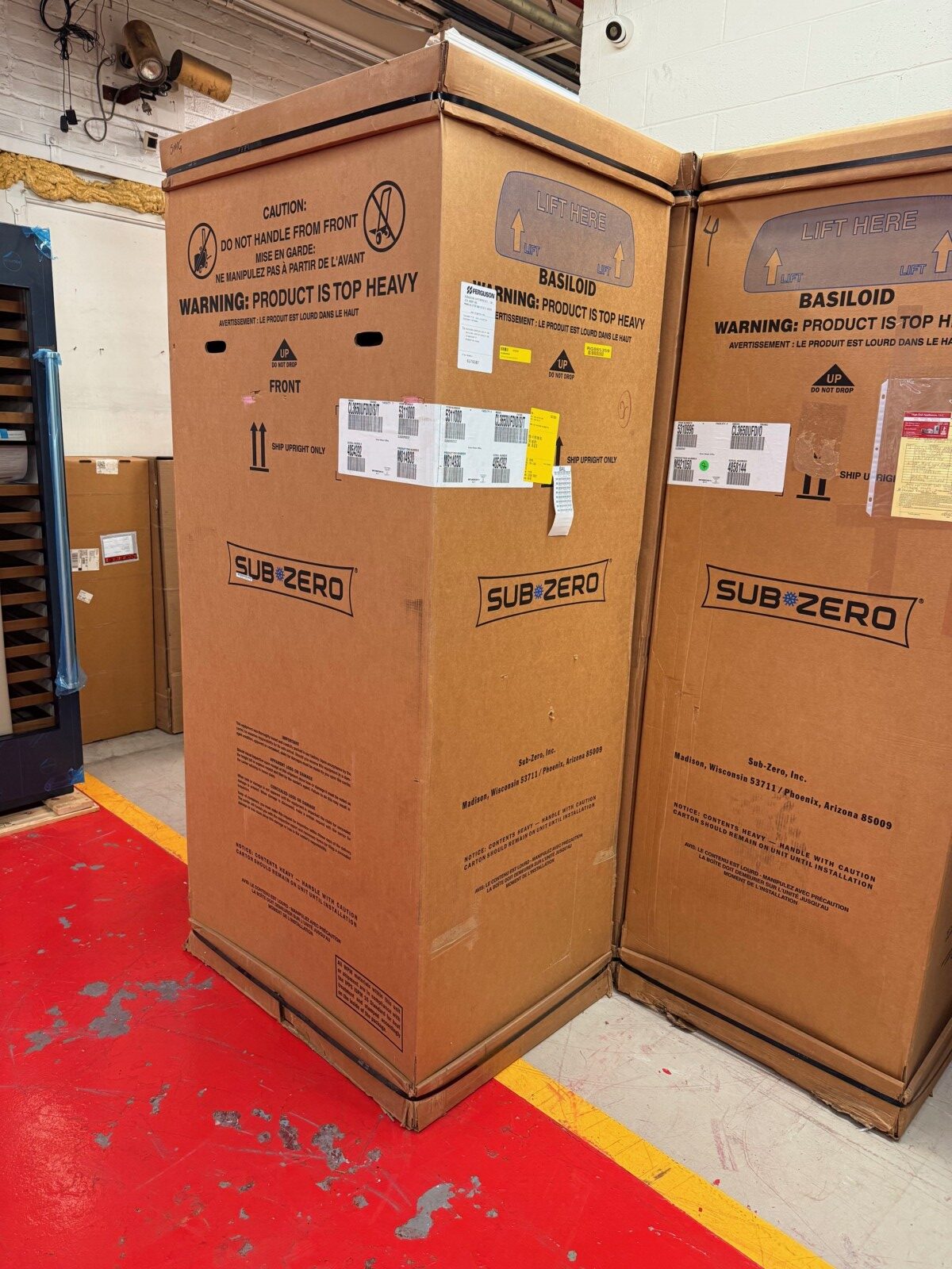 36” Subzero Refrigerator French Door With Water Dispenser CL3650UFDIDST (New in Box) - Image 2