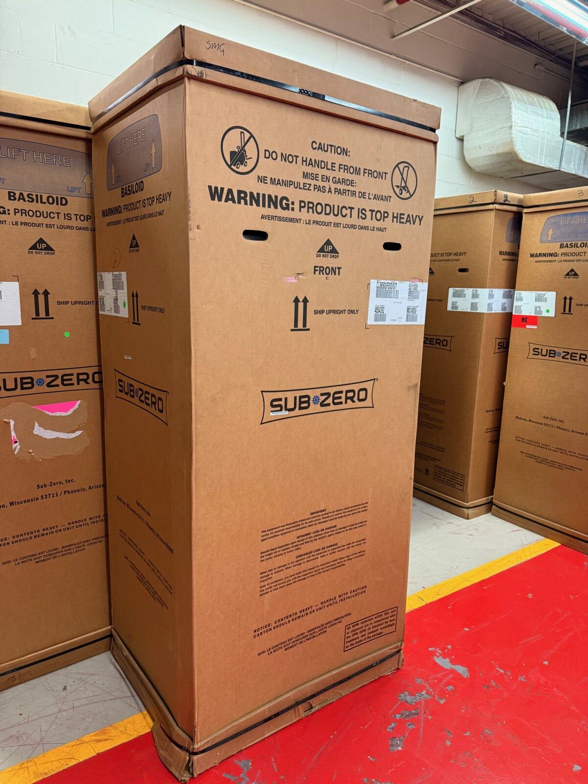 36” Subzero Refrigerator French Door With Water Dispenser CL3650UFDIDST (New in Box) - Image 3