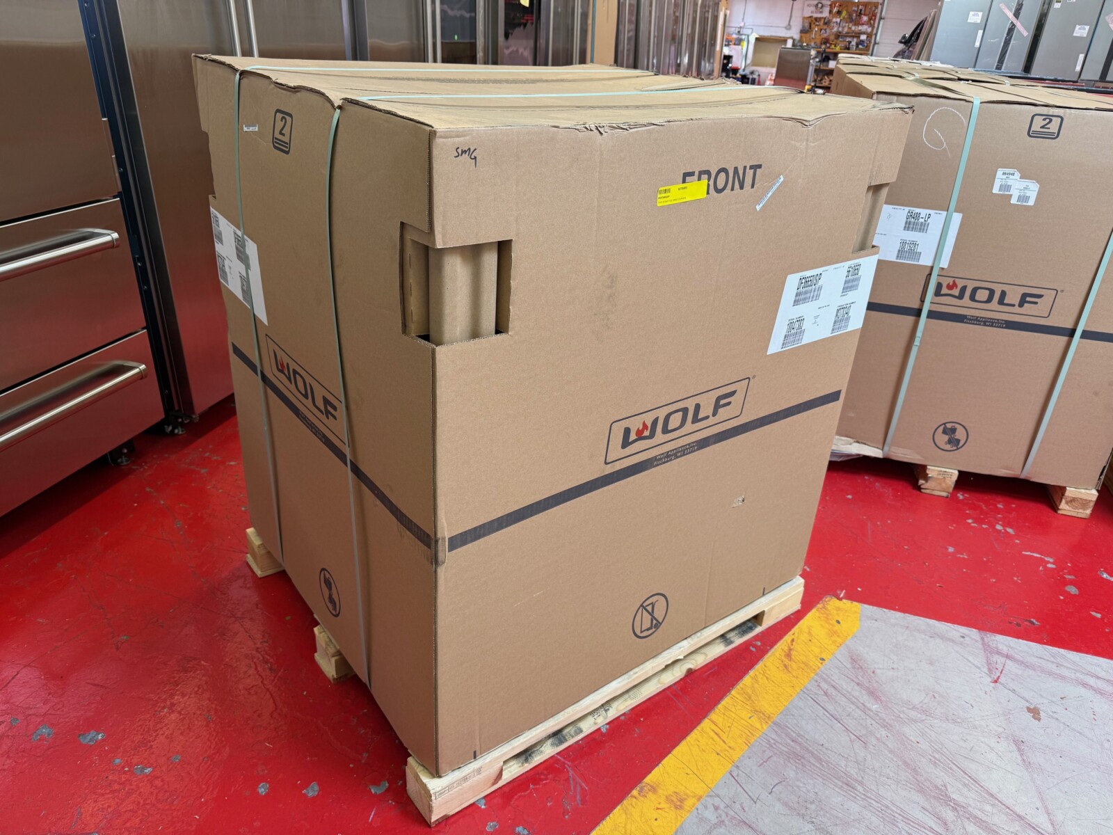 36” Wolf M Series Dual Fuel Range DF36650SP (New in Box) - Image 2