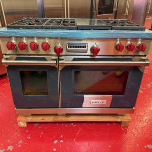 48'' Wolf Dual Fuel Propane Range DF486CLP (Never used)