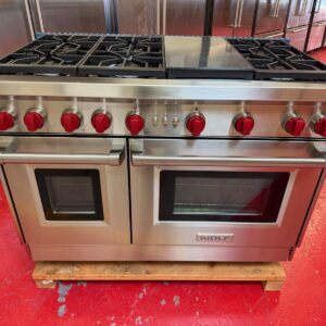 48'' Wolf Gas Range GR486C (Used & Natural Gas)