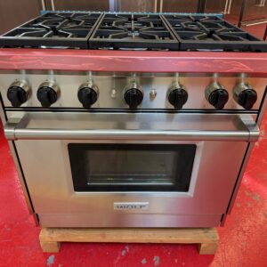 36” Wolf Natural Gas Range GR366 (Used)