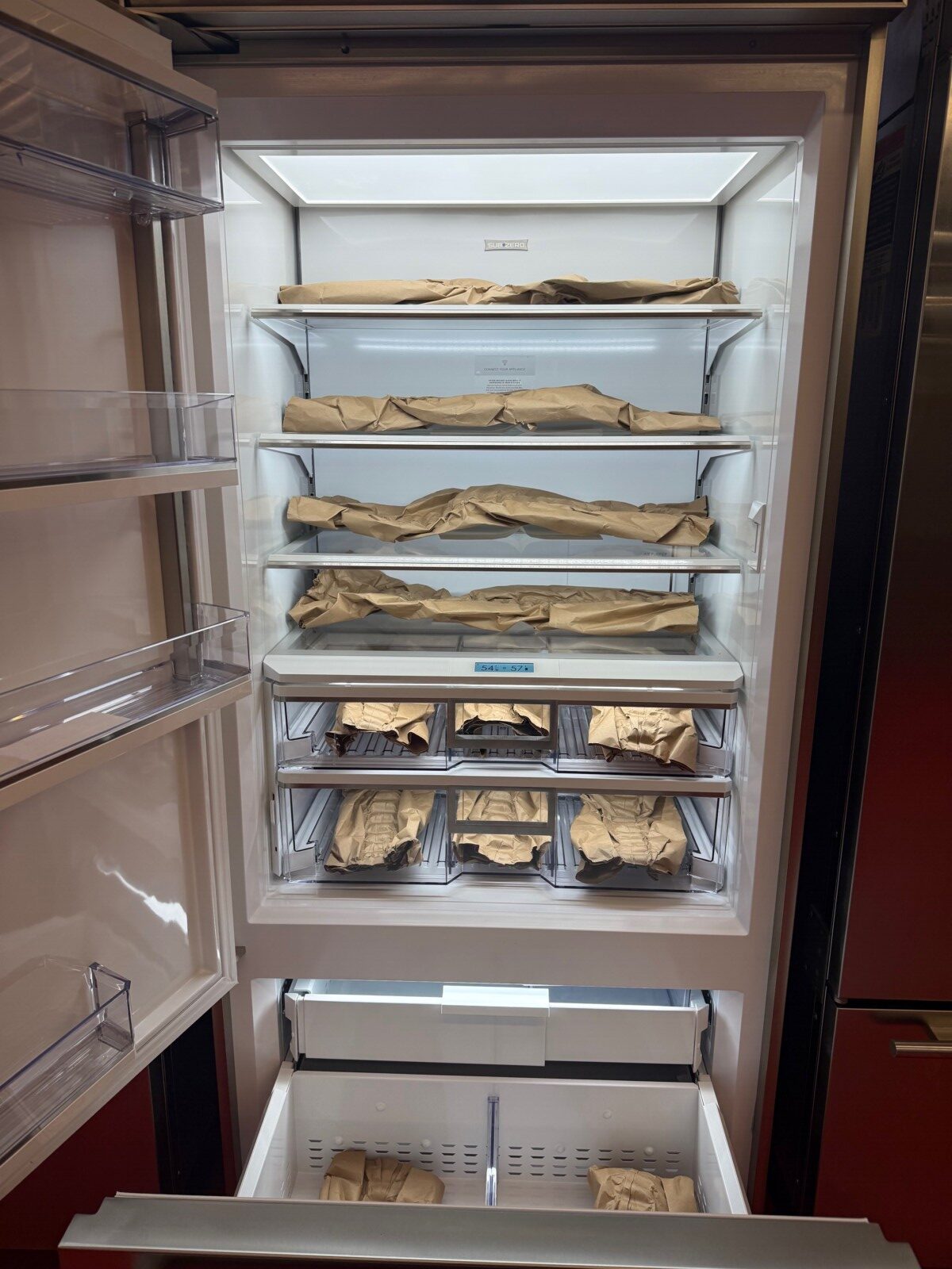 36'' Subzero Refrigerator Freezer With Water Dispenser CL3650UIDSPL (Used 09/2025) - Image 6