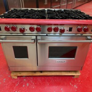 48'' Wolf Gas Range R488 (Used & Natural Gas)