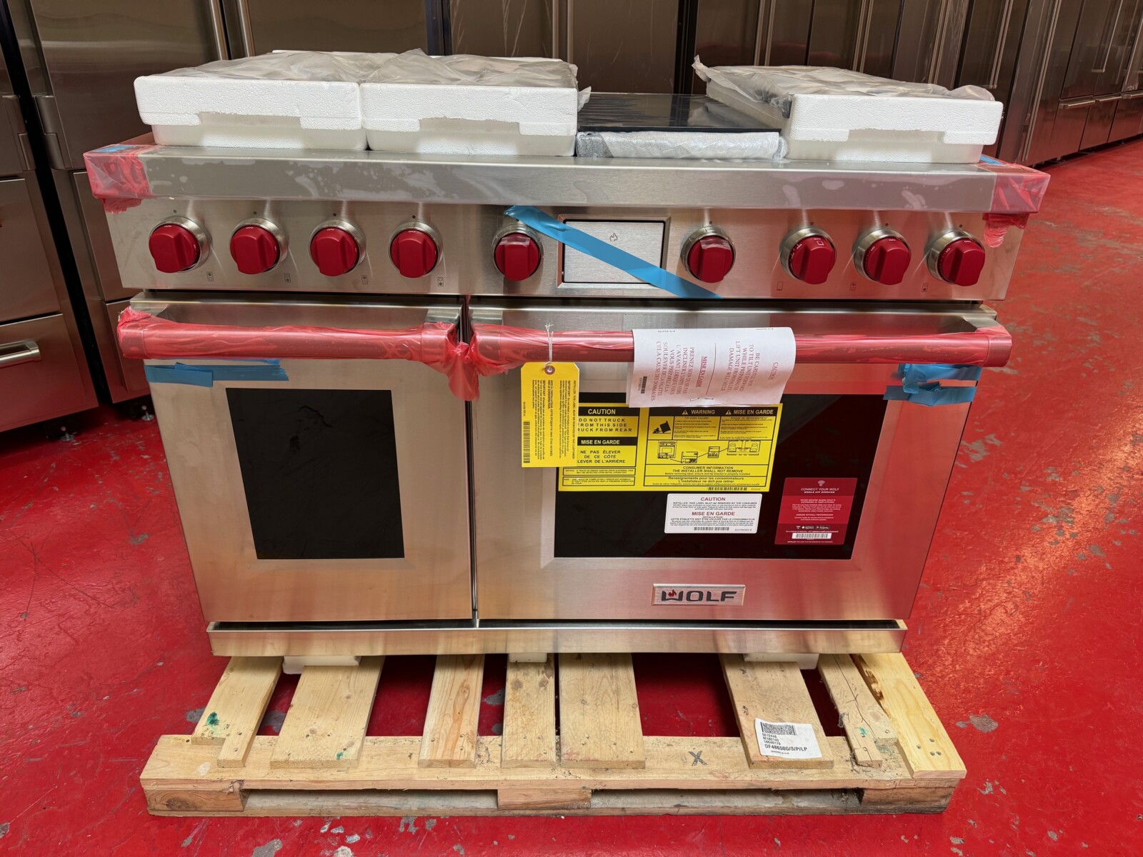 48'' Wolf M Series Dual Fuel Propane Range DF48650GSPLP (New)