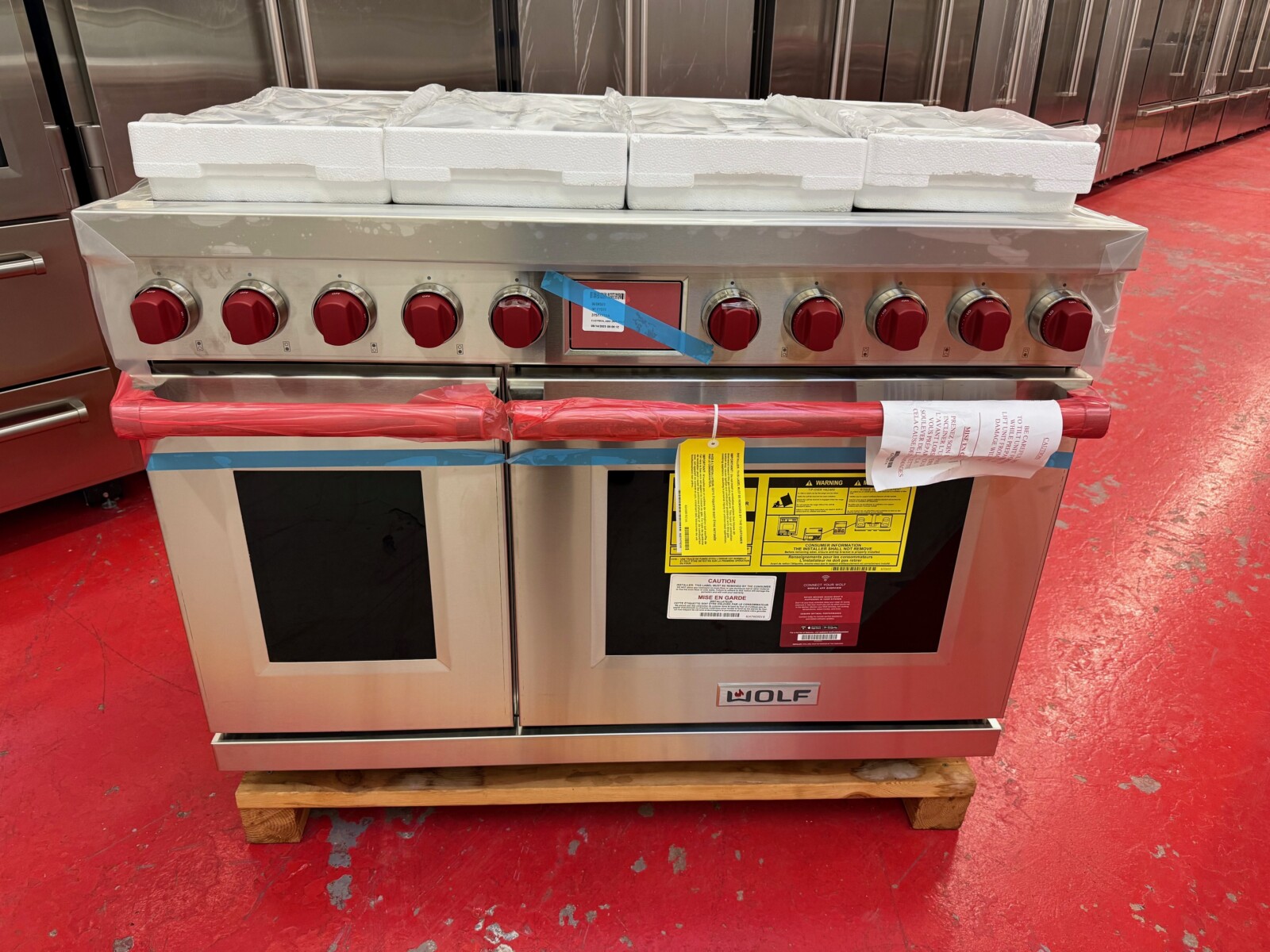 48'' Wolf Dual Fuel M Series LP Range DF48850SPLP (New)