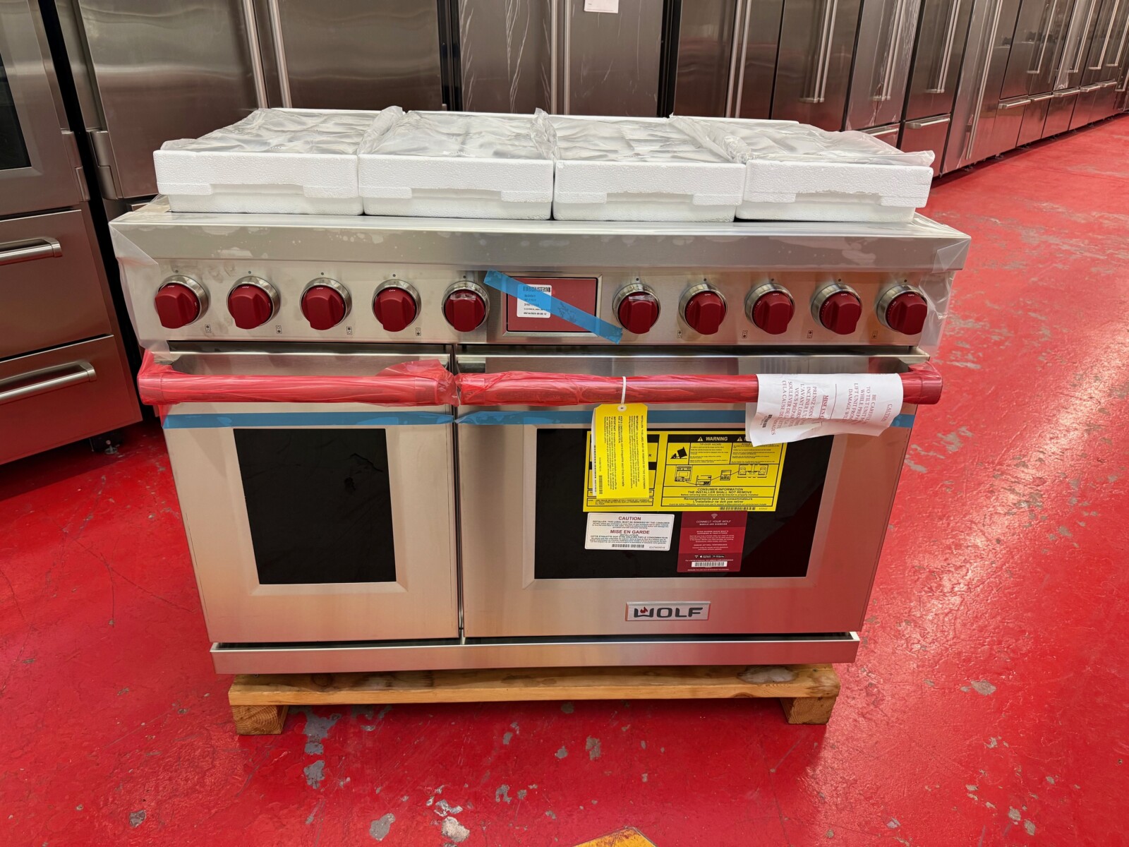 48'' Wolf Dual Fuel M Series LP Range DF48850SPLP (New) - Image 2