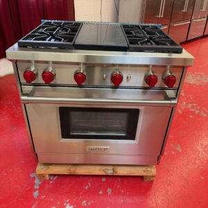 36” Wolf Propane Range GR364GLP (Used & Propane)