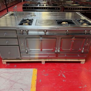 65'' La Cornue Chateau LP Dual Fuel Range With Matching Island CHRIMGEUL1 (Used)