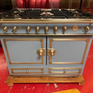 43'' La Cornue Cornufe Dual Fuel Range C1LN Provence Blue With S/S Trim (Used)