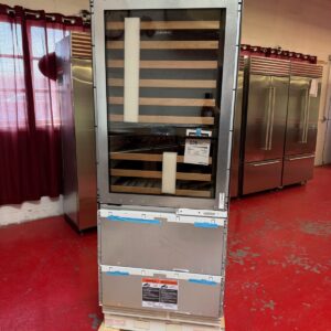 30'' Subzero Wine Storage With Refrigerator Drawers DET3050WRR (New 2025)