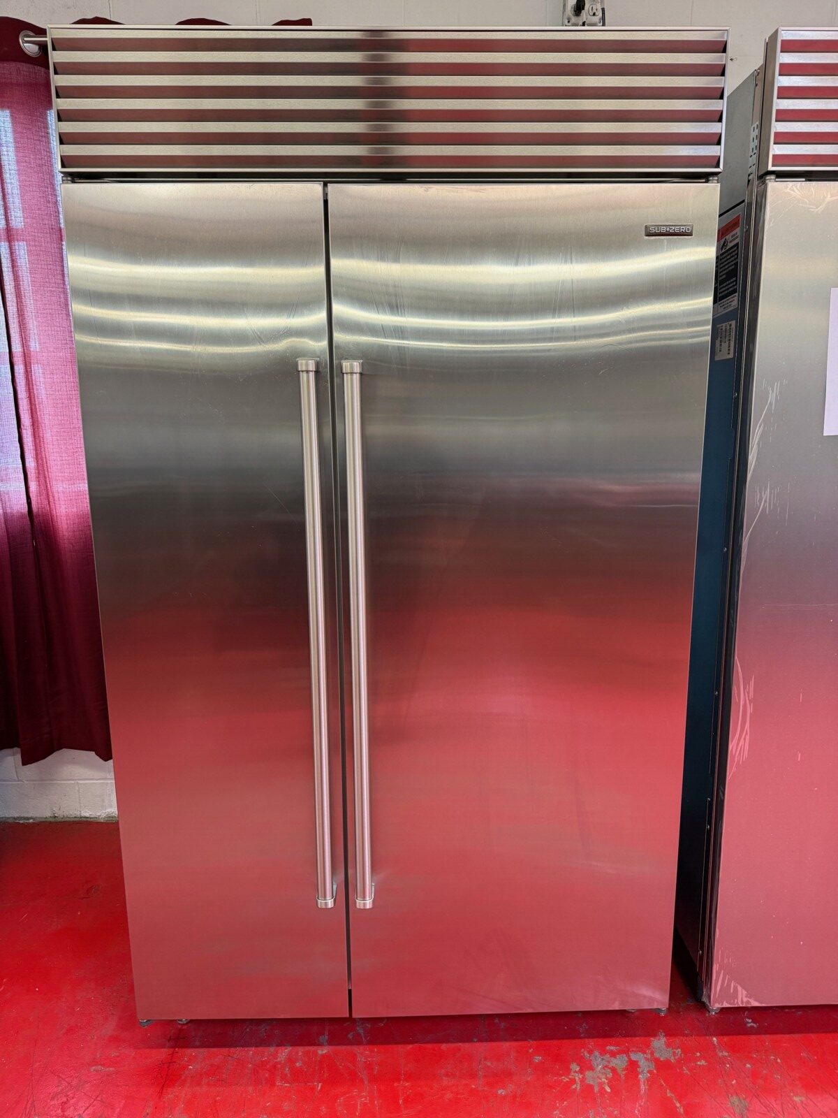 48” Subzero Refrigerator Freezer Side By Side BI48SSPH (Used 10/2021) - Image 3