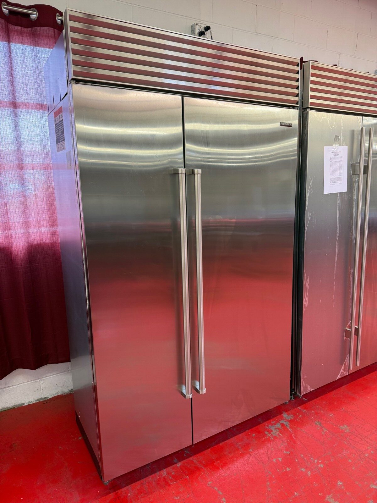48” Subzero Refrigerator Freezer Side By Side BI48SSPH (Used 10/2021) - Image 4
