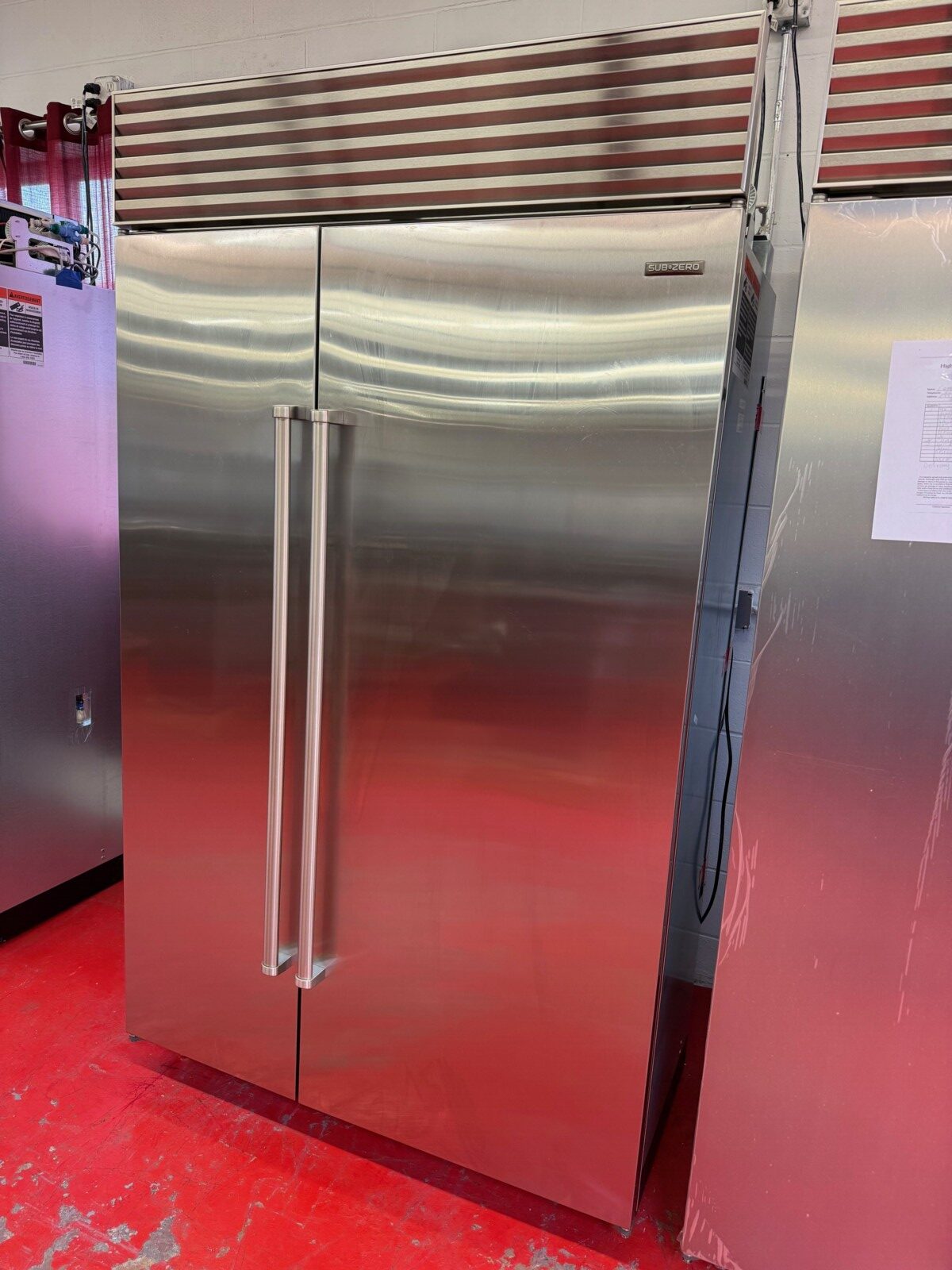 48” Subzero Refrigerator Freezer Side By Side BI48SSPH (Used 10/2021) - Image 5