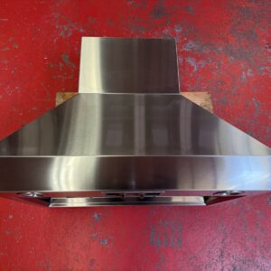 36'' Wolf Chimney Style Hood PWC362418 With 600 CFM Internal Blower (used)