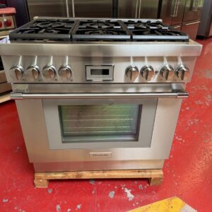 36'' Thermado Pro Harmony Propane Range PRG366WH (Used 2020)