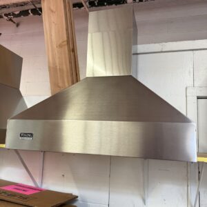 36'' Viking Wall Mount Chimney Style Hood VCWH3648SS With 600CFM Internal Blower (Used)