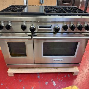 48” Wolf Dual Fuel Range DF486G (Used & Natural Gas)