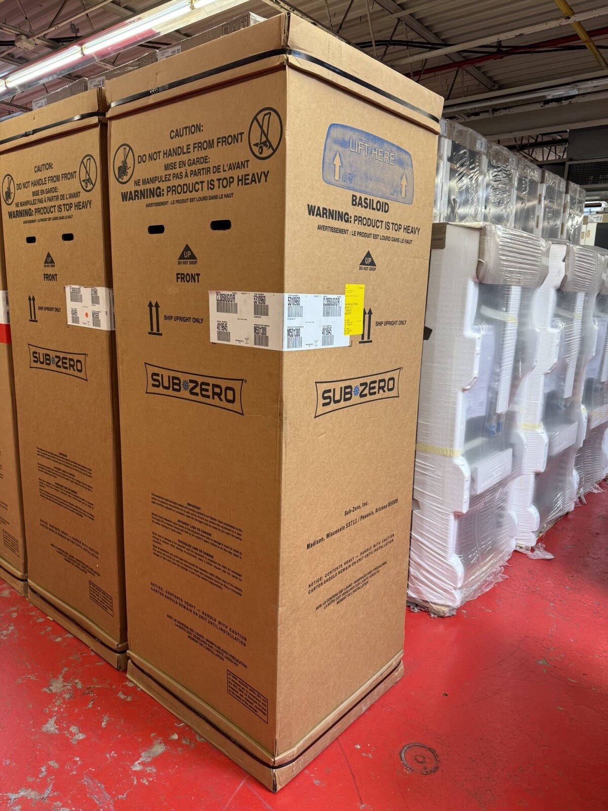 30” Subzero Refrigerator Panel Ready With Glass Door CL3050UGOR (New in Box) - Image 5