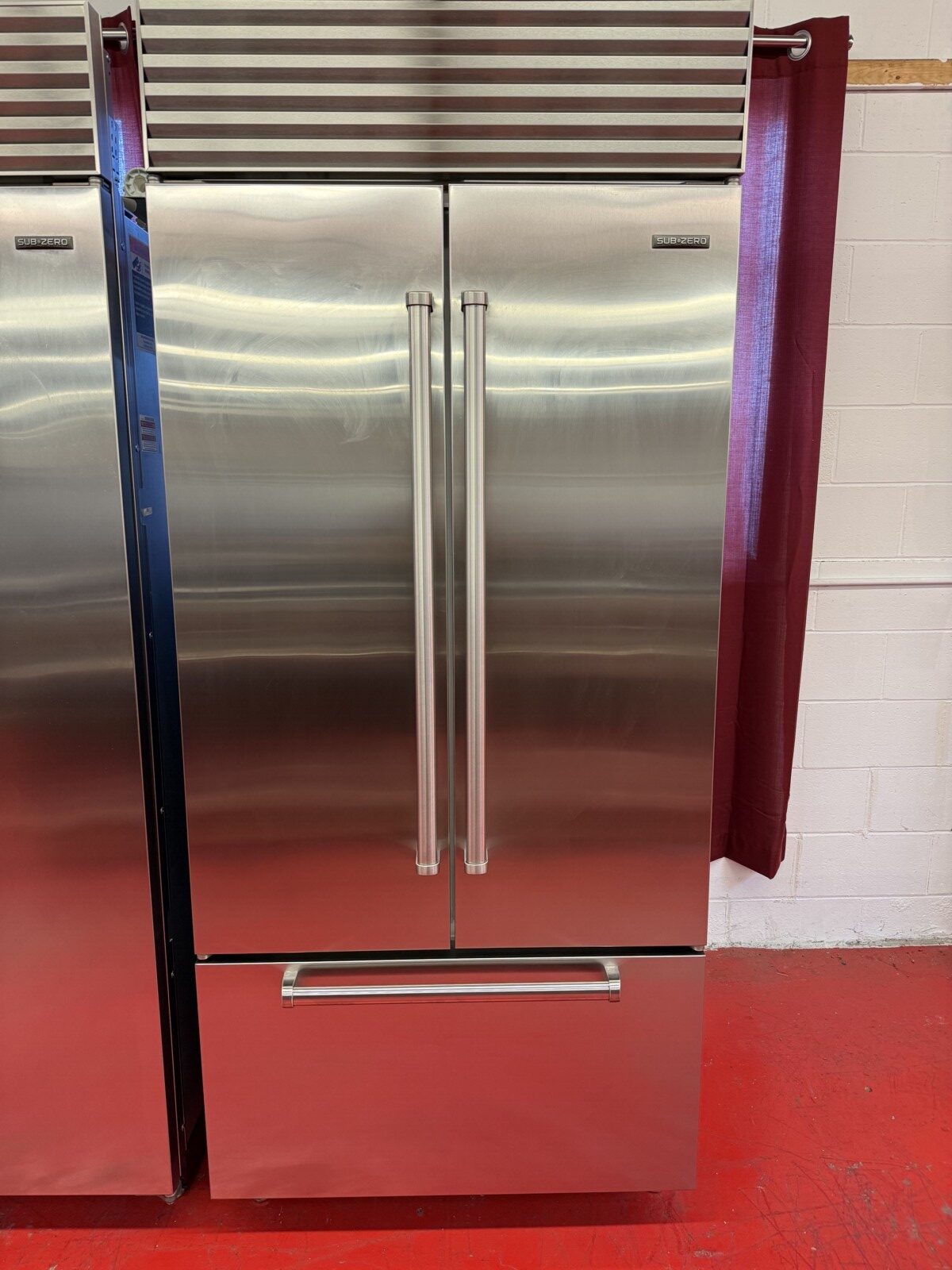 36” Subzero Refrigerator Freezer French Door BI36UFDSPH (Used 11/2016)