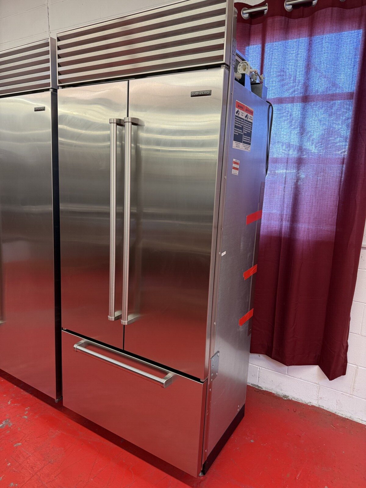 36” Subzero Refrigerator Freezer French Door BI36UFDSPH (Used 11/2016) - Image 3